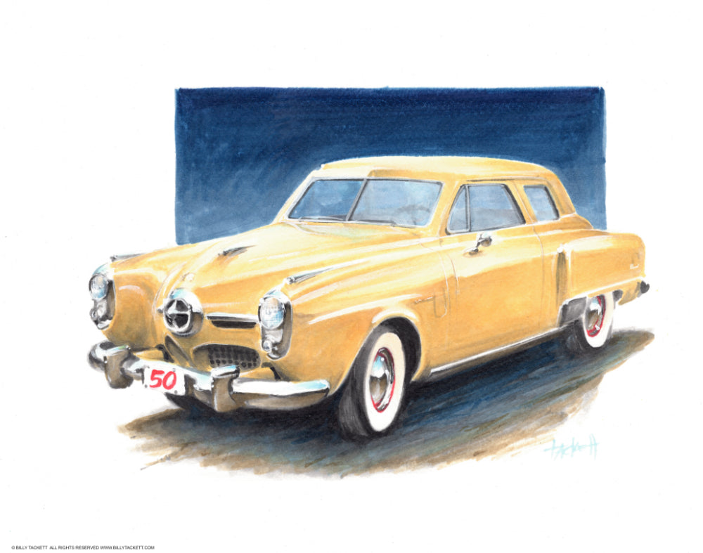 1950 Studebaker Commander Art Print