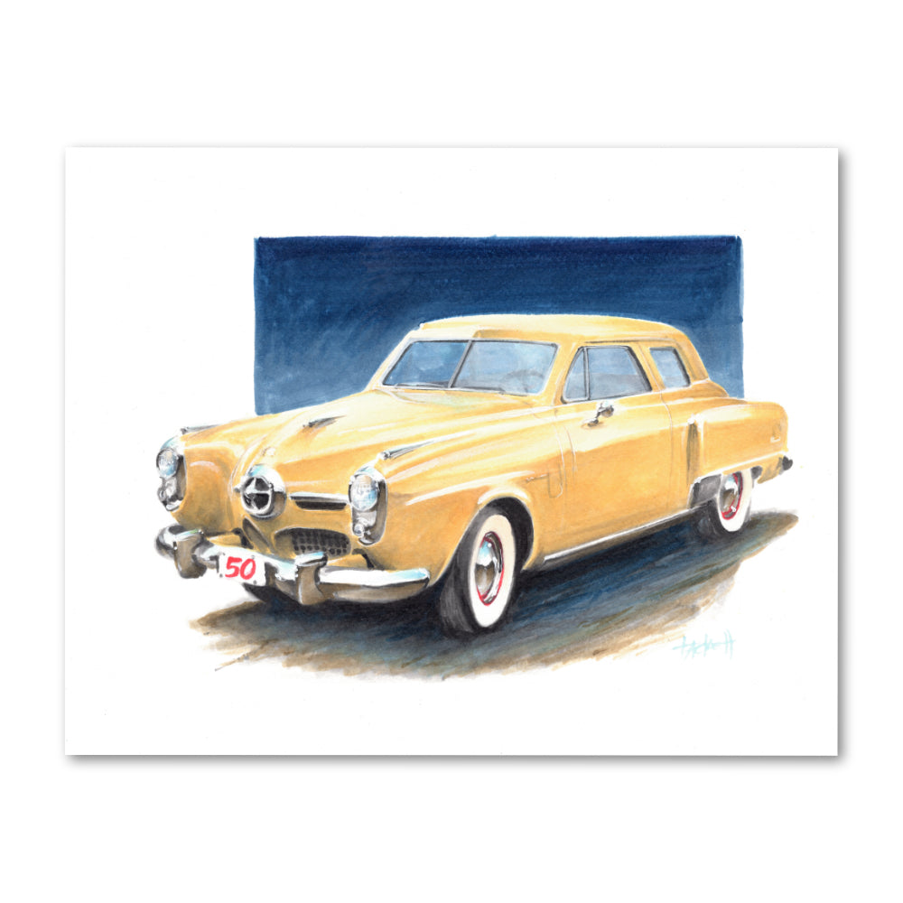 1950 Studebaker Commander Wall Art