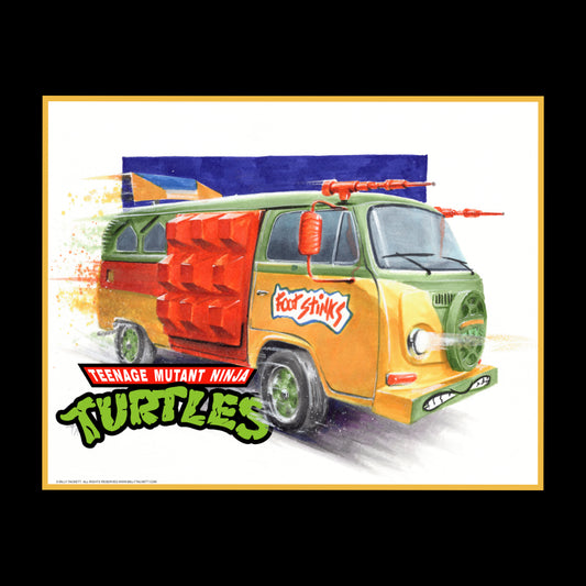 Teenage Mutant Ninja Turtles Party Wagon Art Print