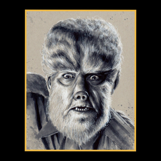 Wolfman Original Painting