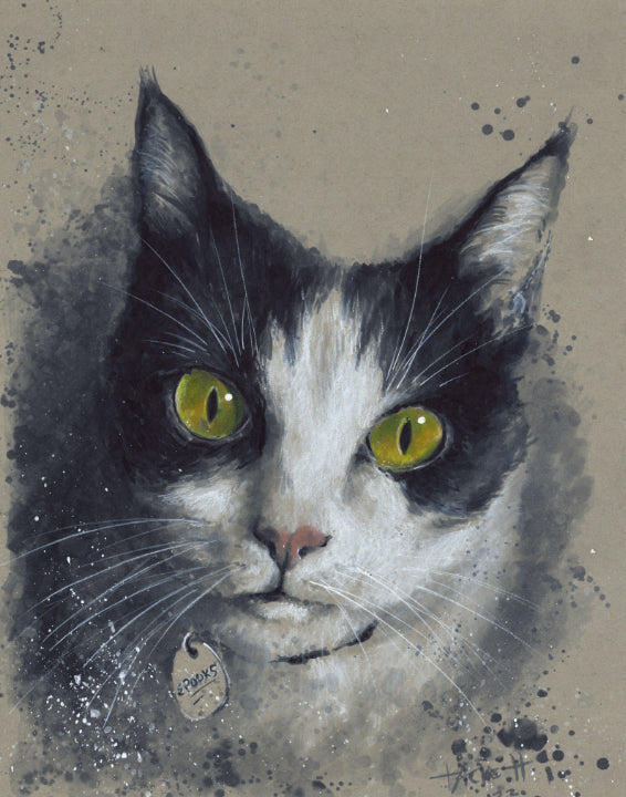 HAND PAINTED PET PORTRAIT