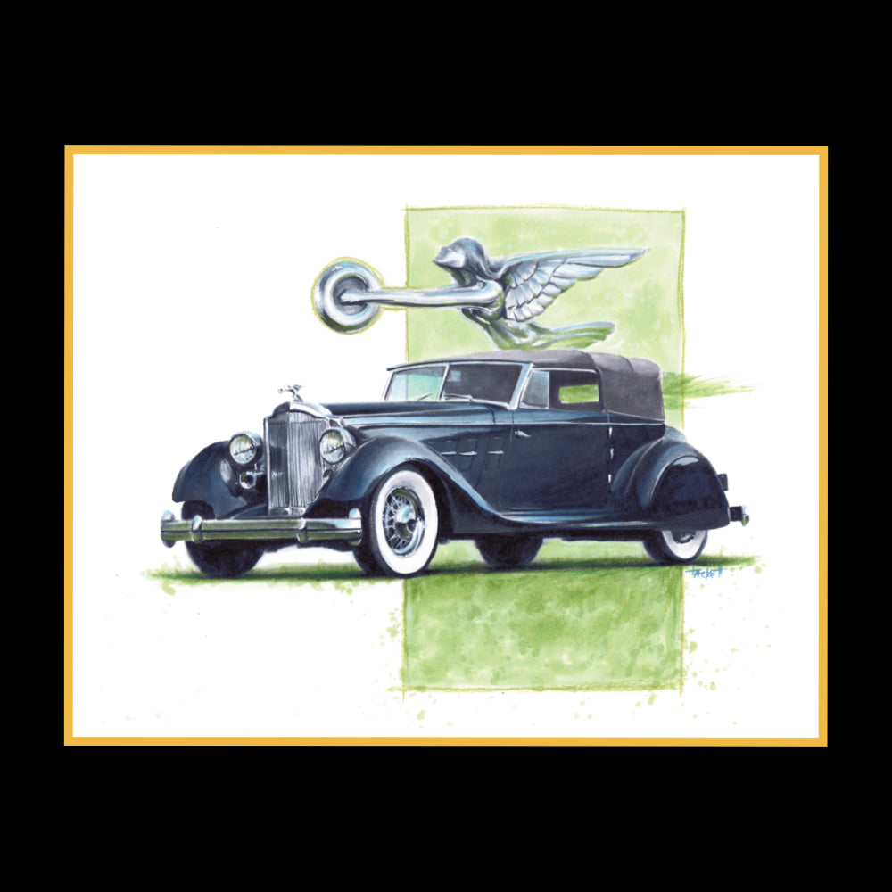 1934 Packard Art Print