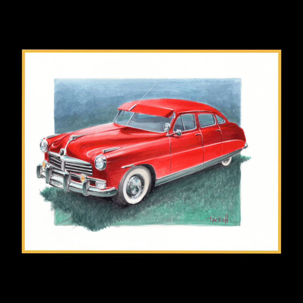 1954 Hudson Commodore Art Print