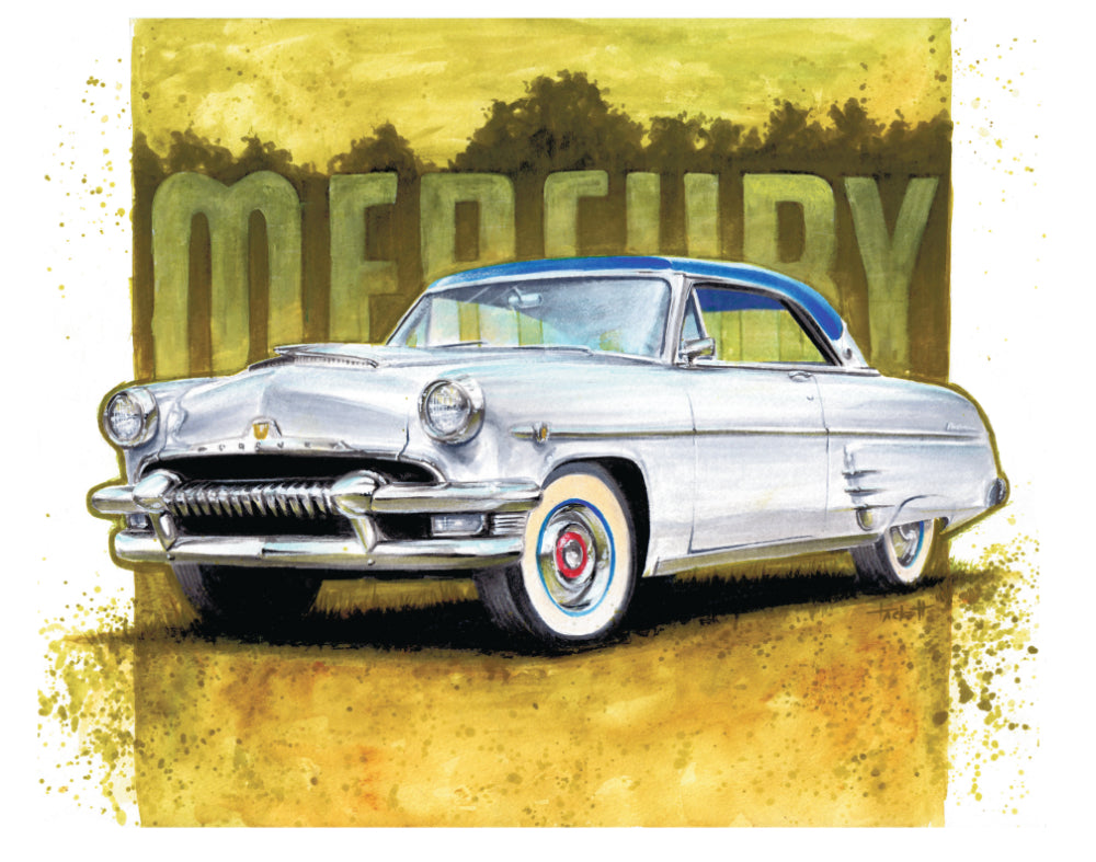 1954 Mercury Monterey Wall Art