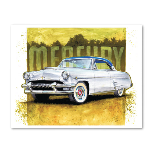 1954 Mercury Monterey Wall Art
