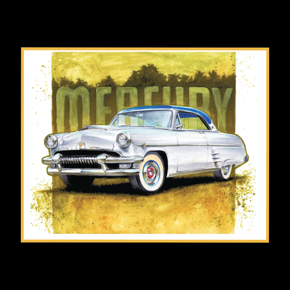 1954 Mercury Monterey Art Print