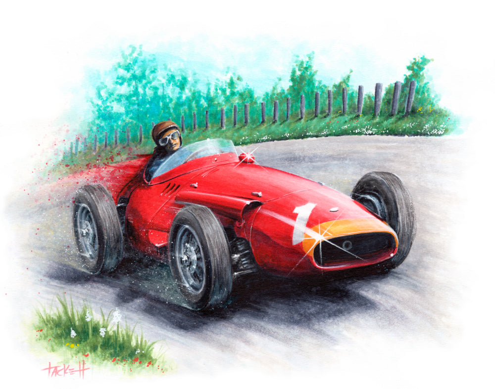 1957 Maserati 250f Art Print