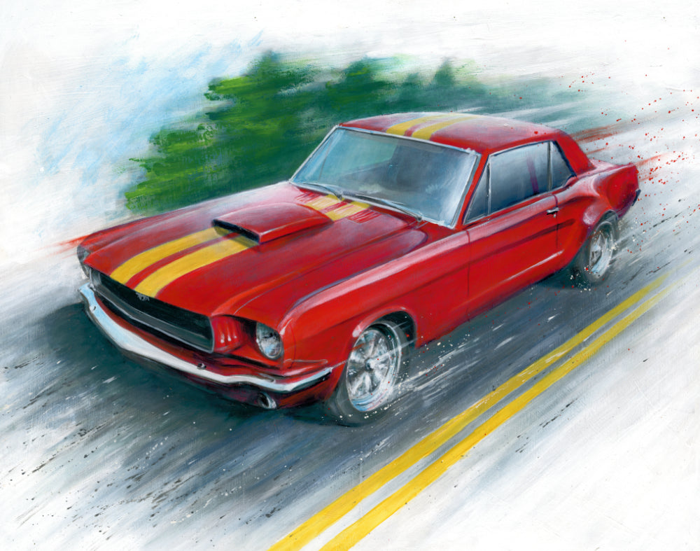 Mustang Art Print