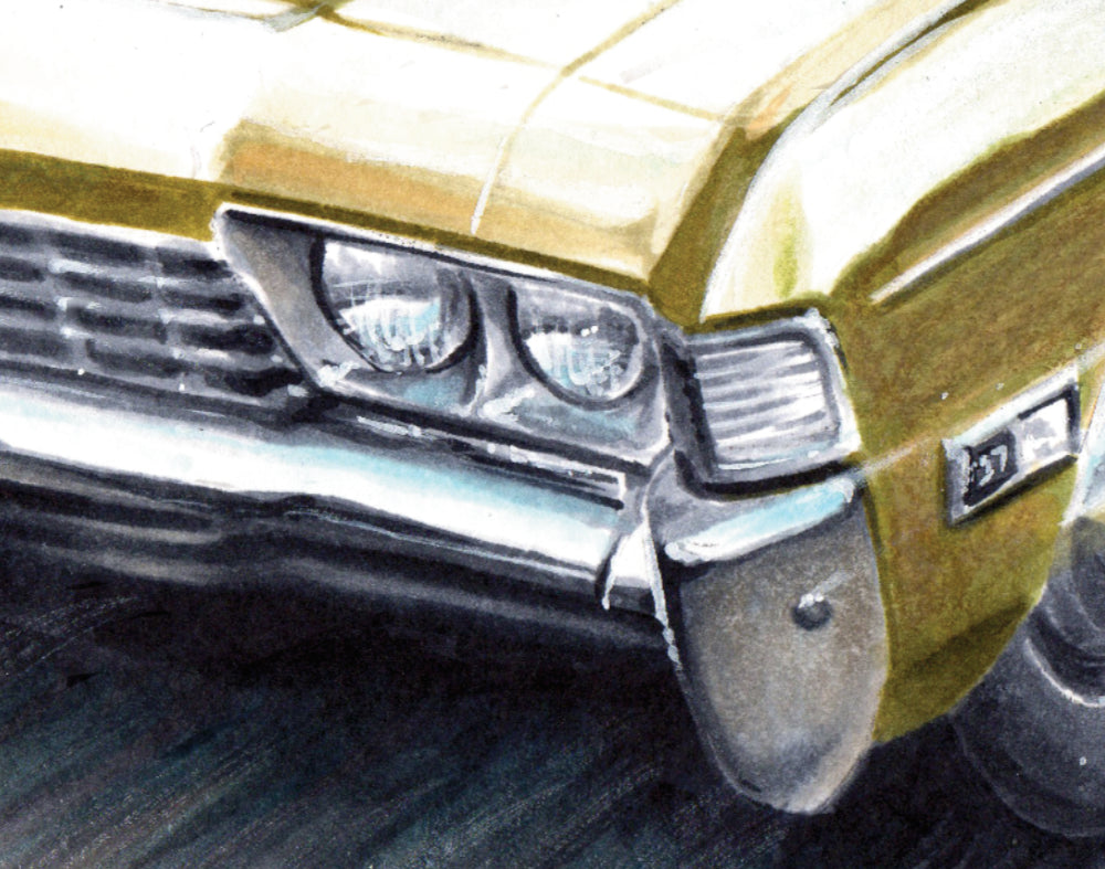 1968 Chevrolet Impala Wall Art