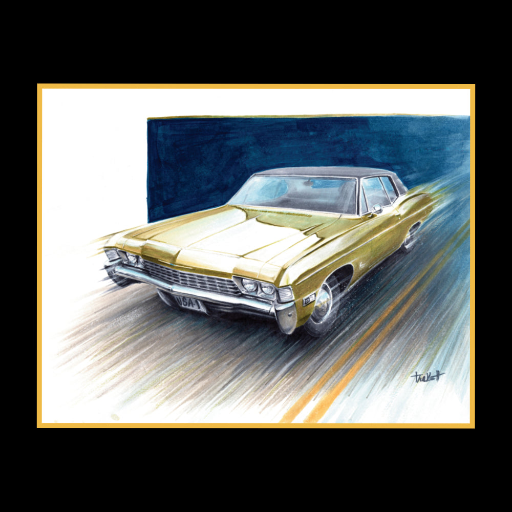 1968 Chevrolet Impala Art Print