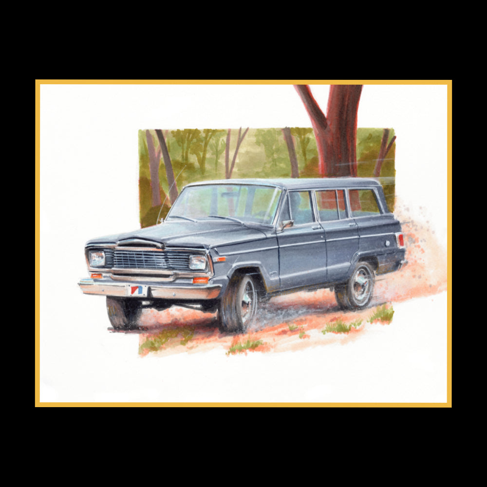 1979 Jeep Wagoneer Art Print