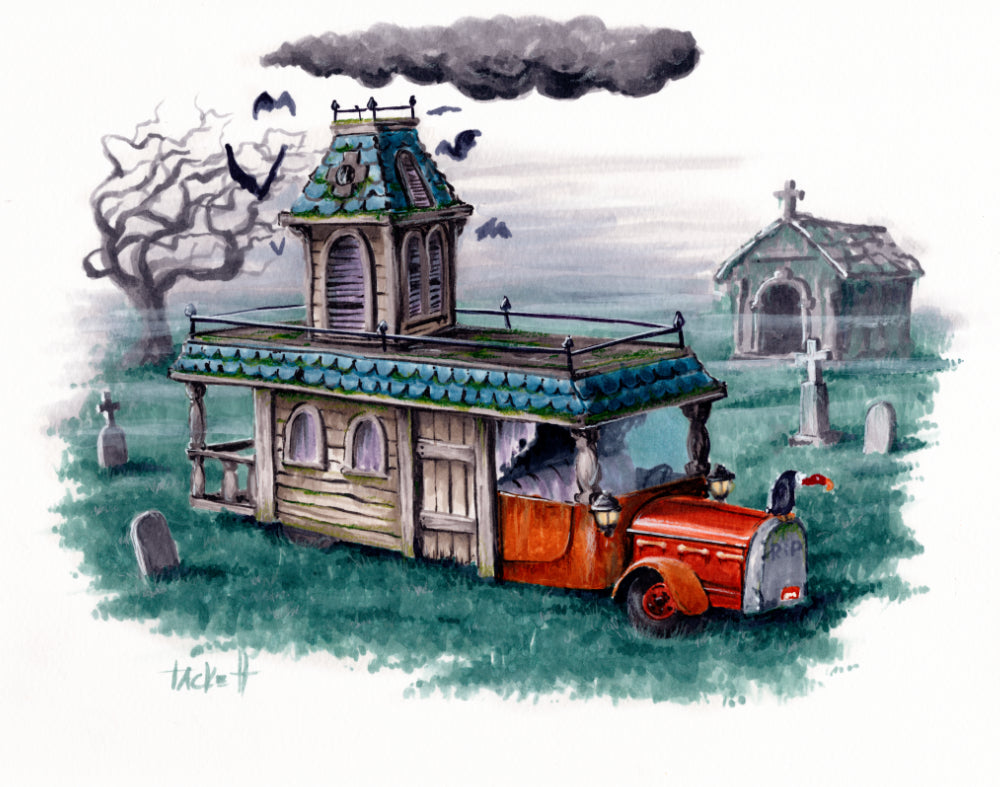 Addams Family (1972) - 11x14 Signed Art Print