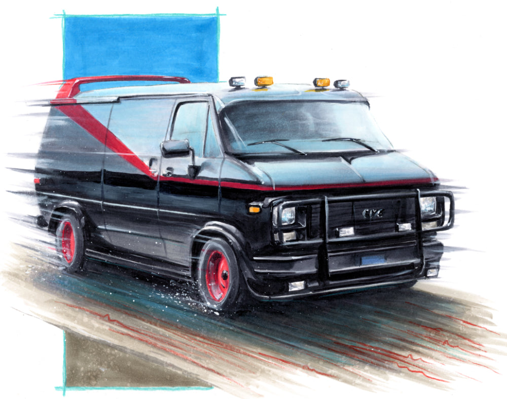 A-Team Art Print