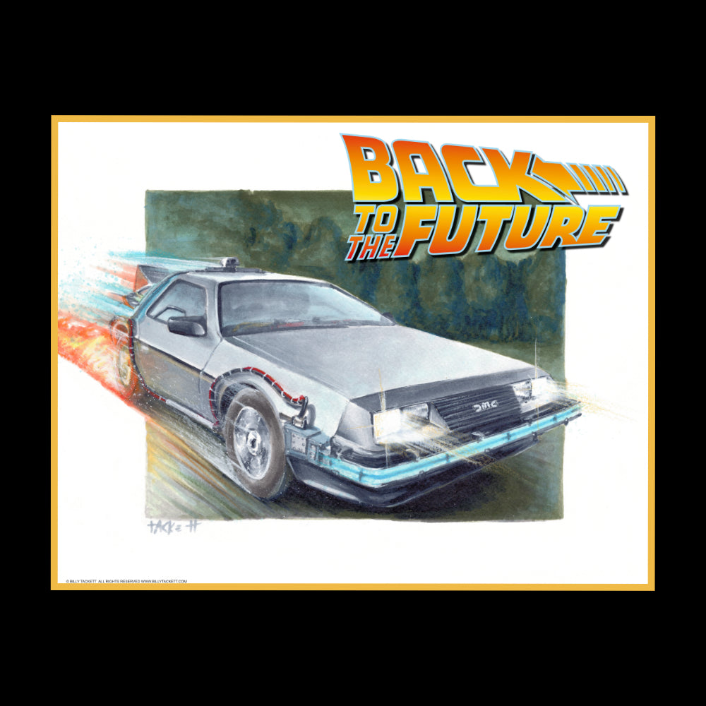 Back To The Future Wall Art