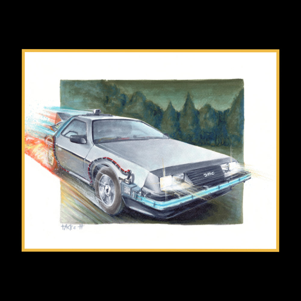 Back To The Future Wall Art