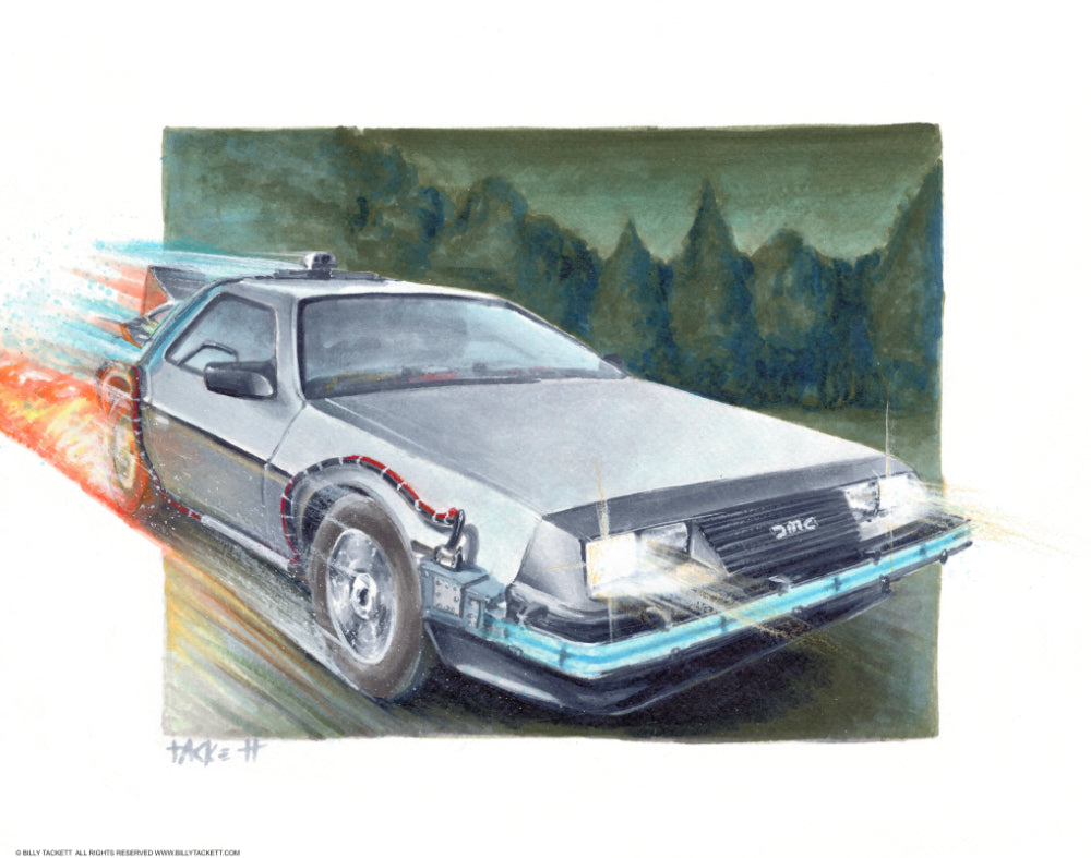 Back To The Future Wall Art