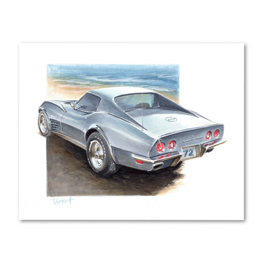 1972 Corvette Stingray Wall Art