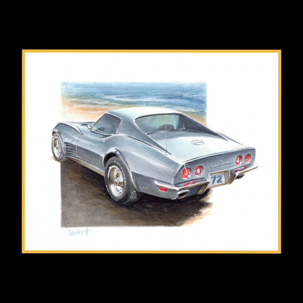 1972 Corvette Stingray Art Print