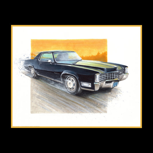 1968 Cadillac Eldorado Art Print