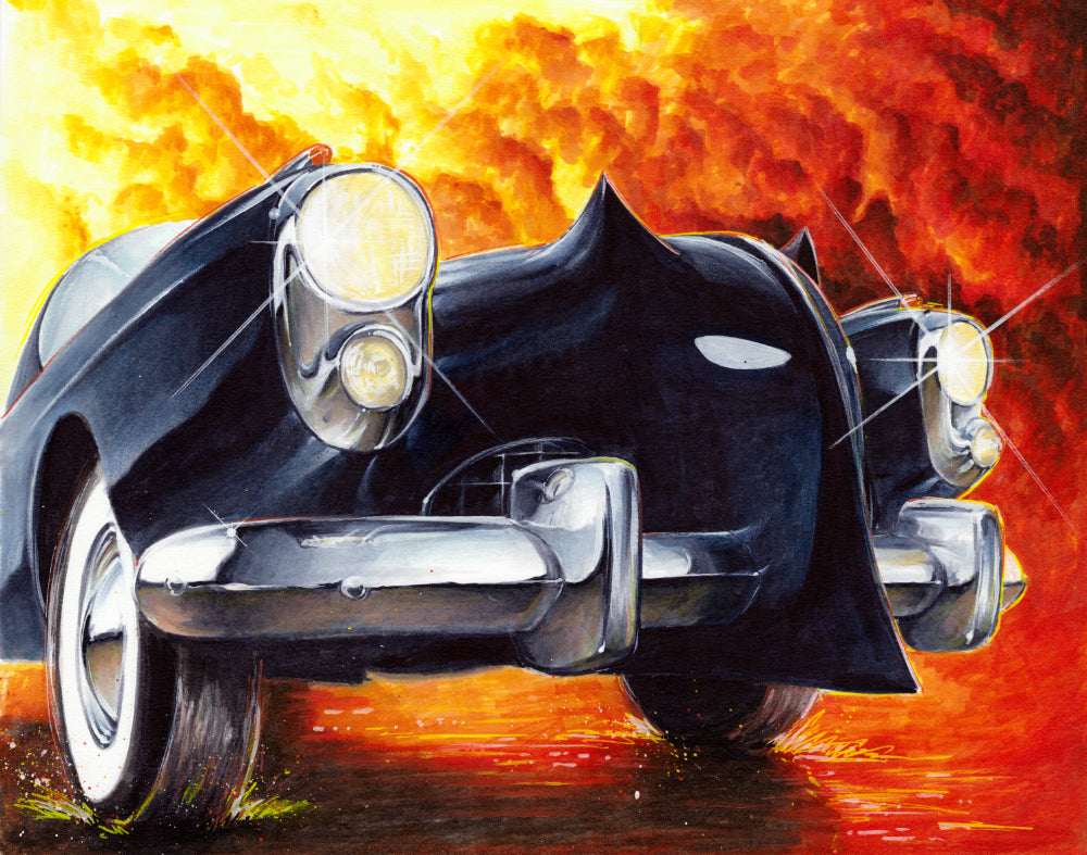 The Unofficial Illustrated History of the Batmobile Signed
