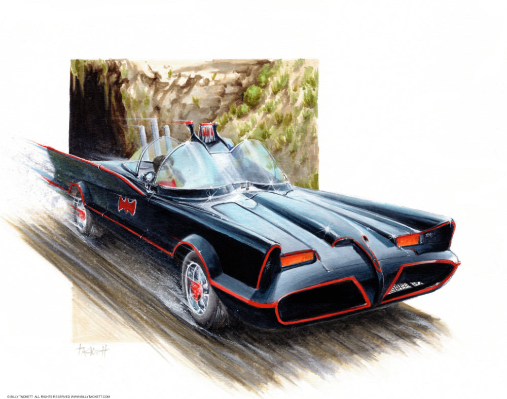 Batmobile '66 Art Print