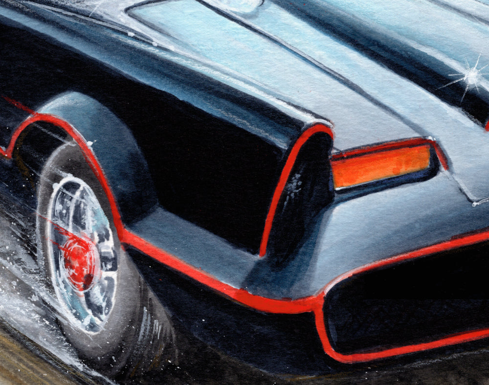 Batmobile '66 Art Print