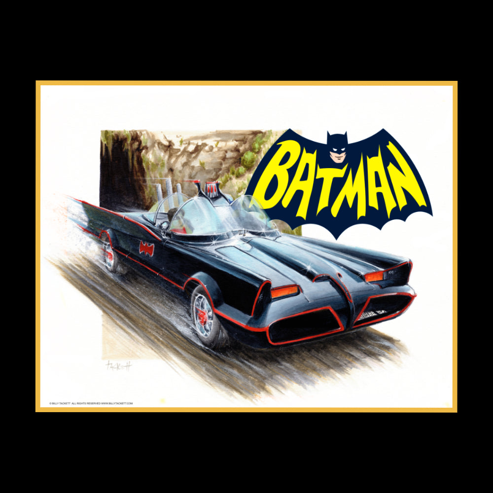 Batmobile '66 Art Print