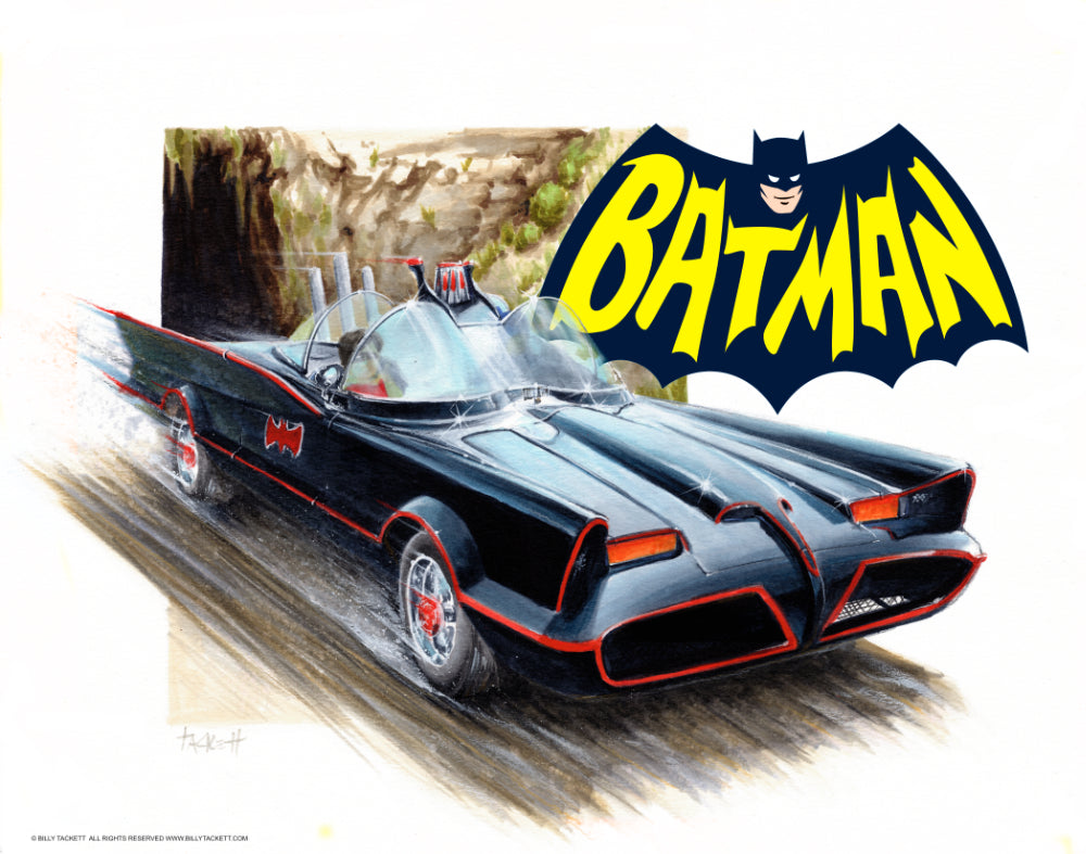 Batmobile '66 Art Print