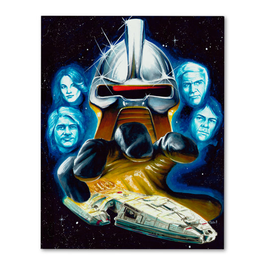 Battlestar Galactica Original Painting