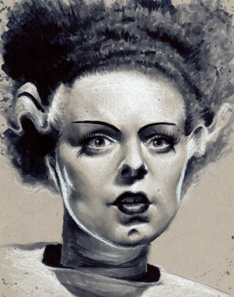 Bride Of Frankenstein Art Print