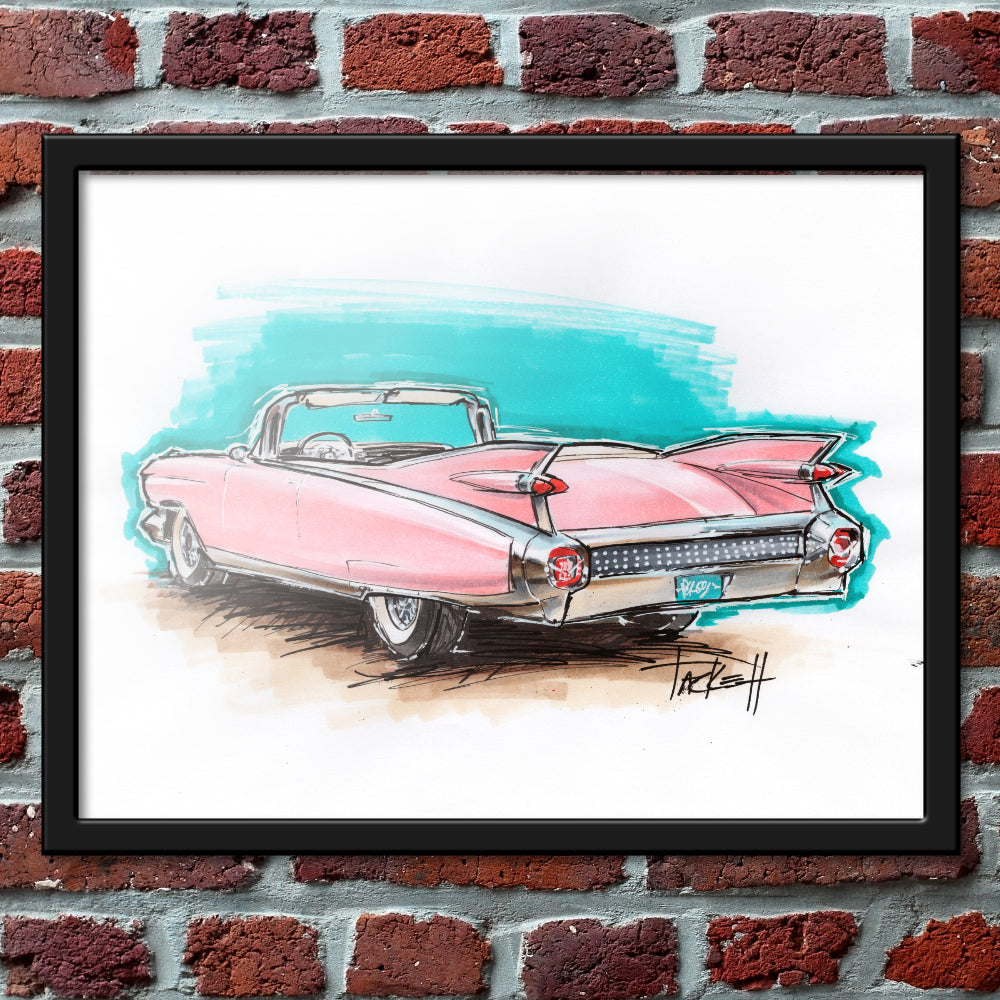 Framed Car Portrait