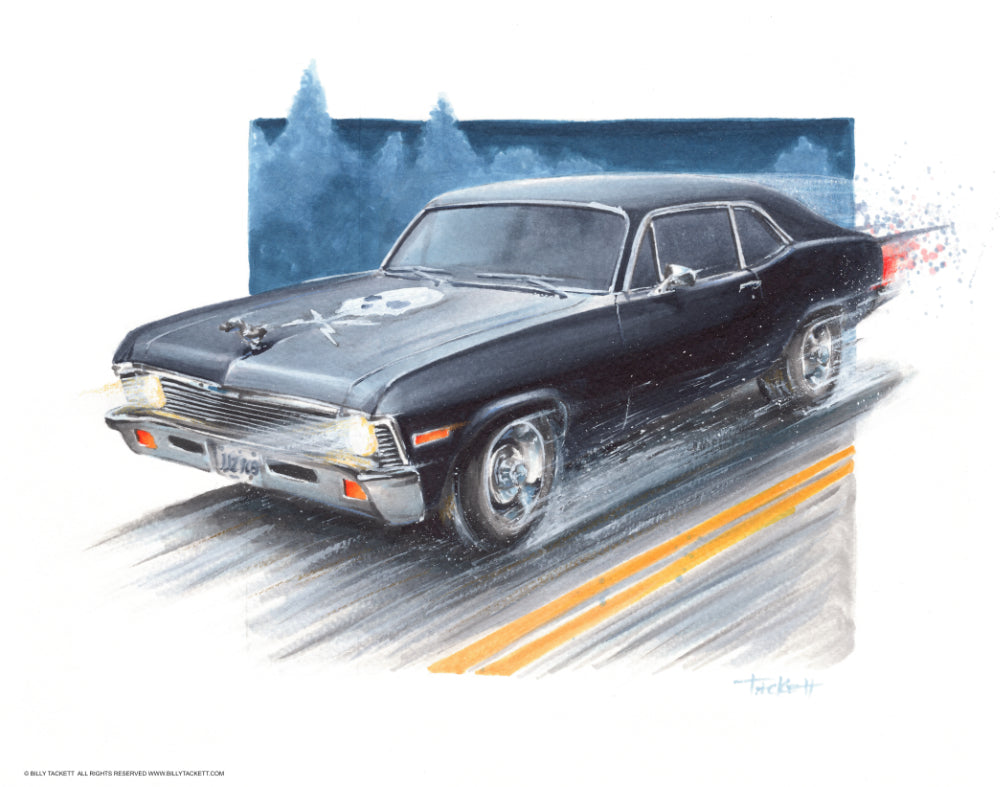 Death Proof Original Painting