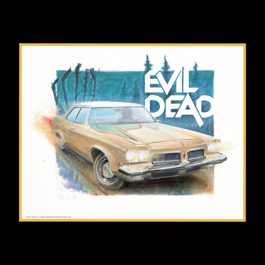 Evil Dead Logo Art Print w/ Logo