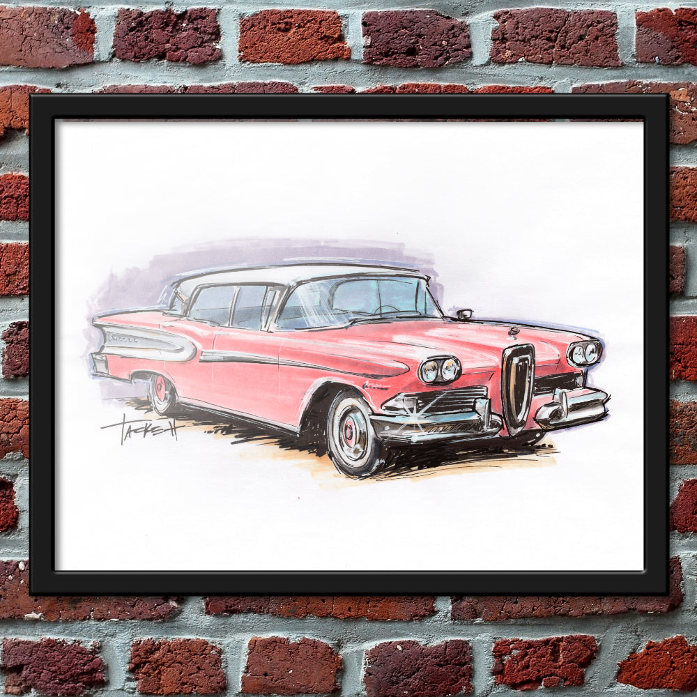 Framed Car Portrait