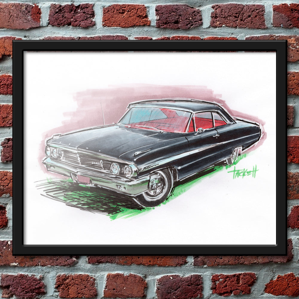 Framed Car Portrait