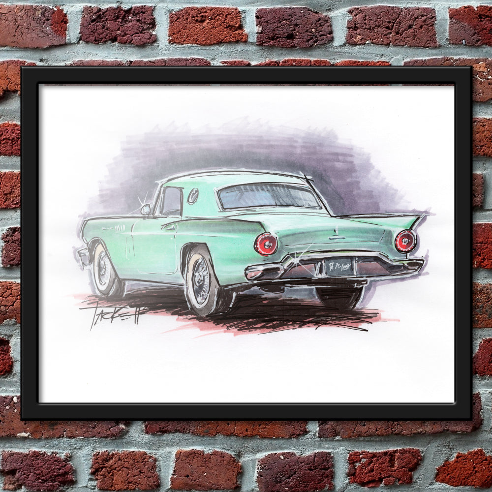 Framed Car Portrait