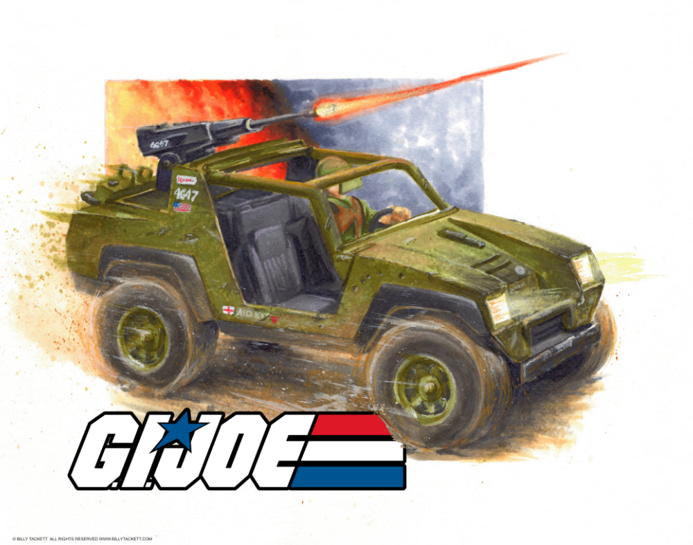 G.I. Joe V.A.M.P. Art Print