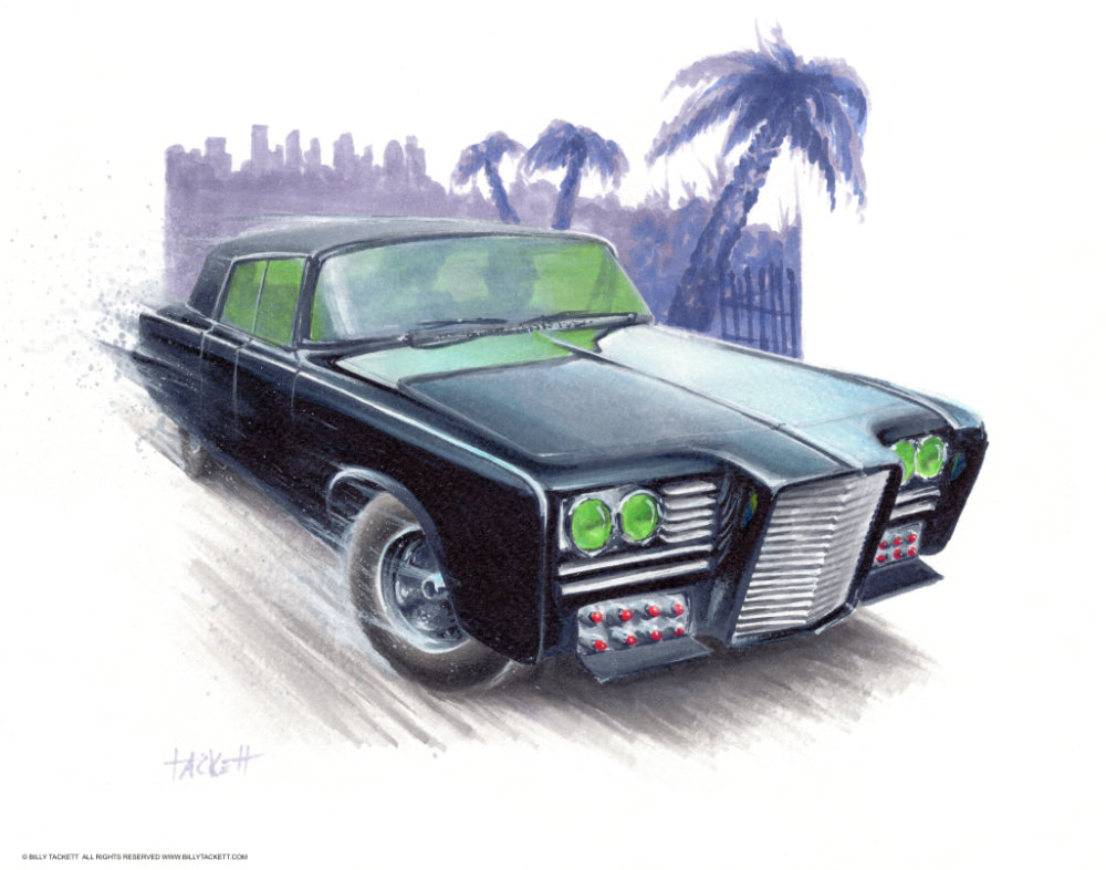 Green Hornet Original Painting