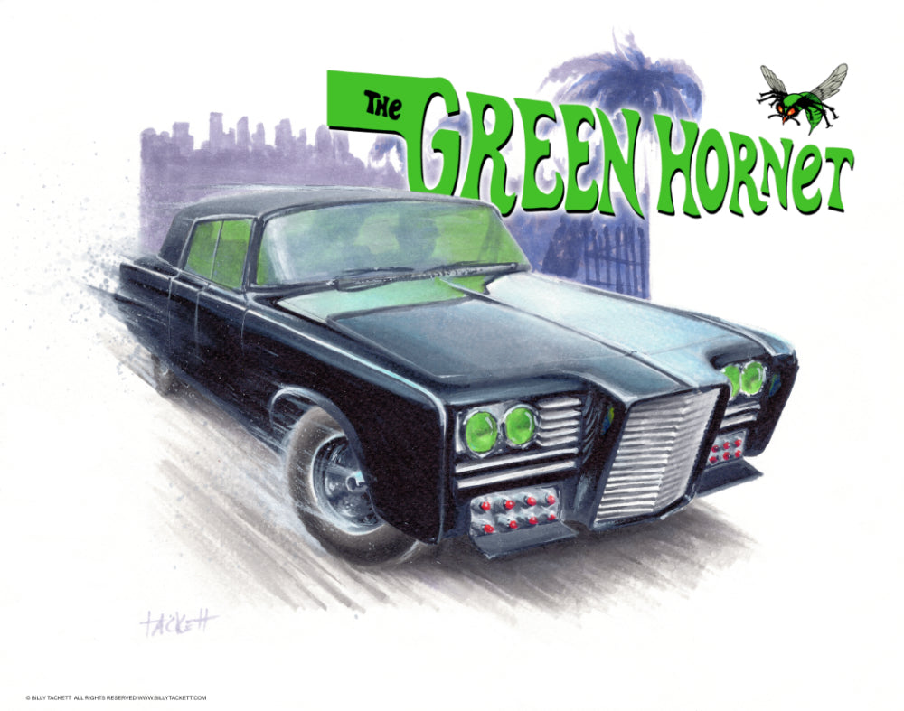 Green Hornet Art Print