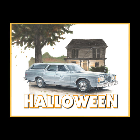 Halloween Art print