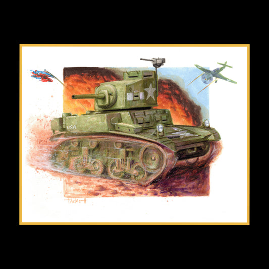 Haunted Tank Art Print