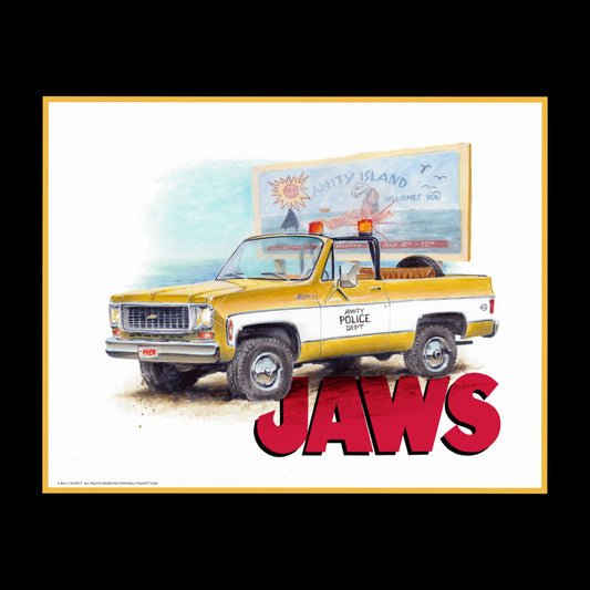 Jaws Art Print