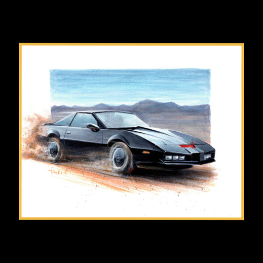 Knight Rider Art Print