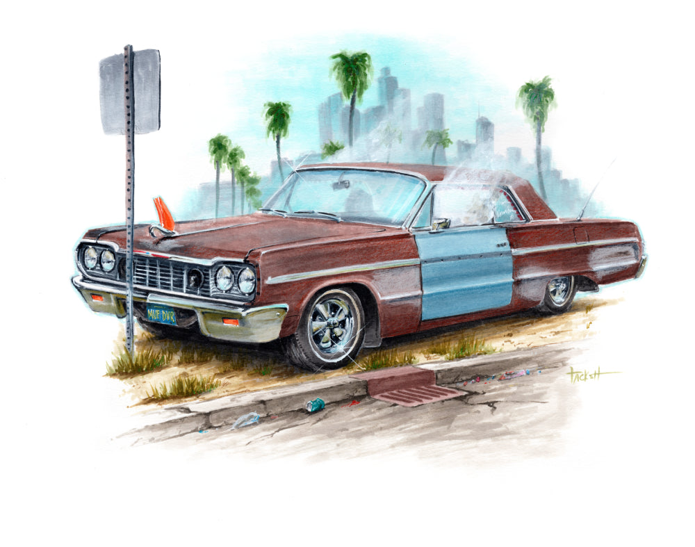 Cheech & Chong's Love Machine Art Print