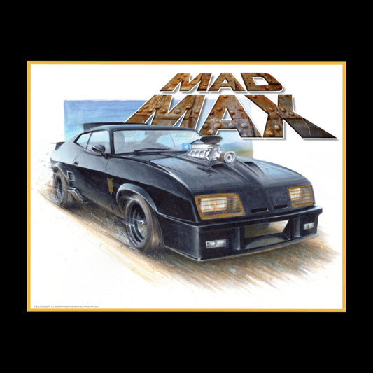 Mad Max Art Print w/ Logo