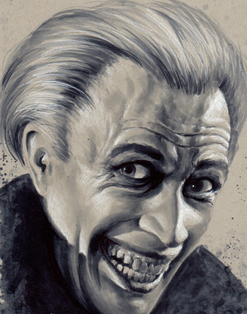 Man Who Laughs Original Painting