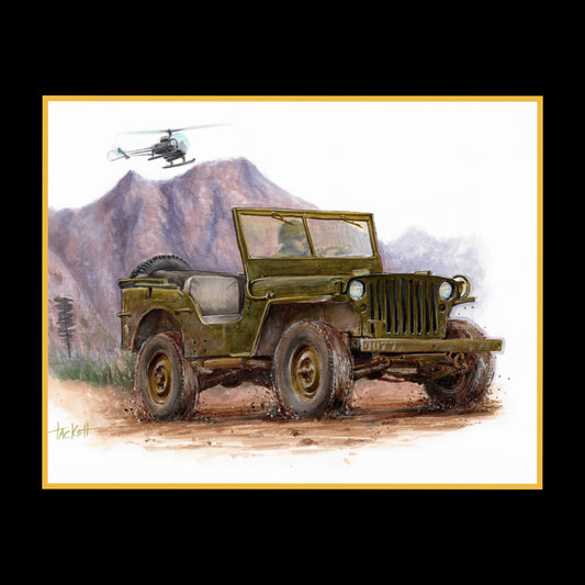 M*A*S*H Original Painting