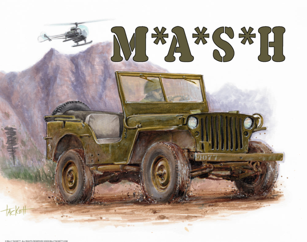M*A*S*H - 11x14 Signed Art Print