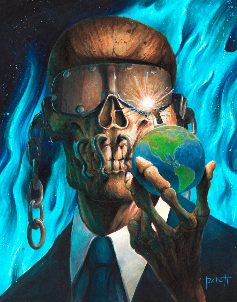 Megadeth Original Painting
