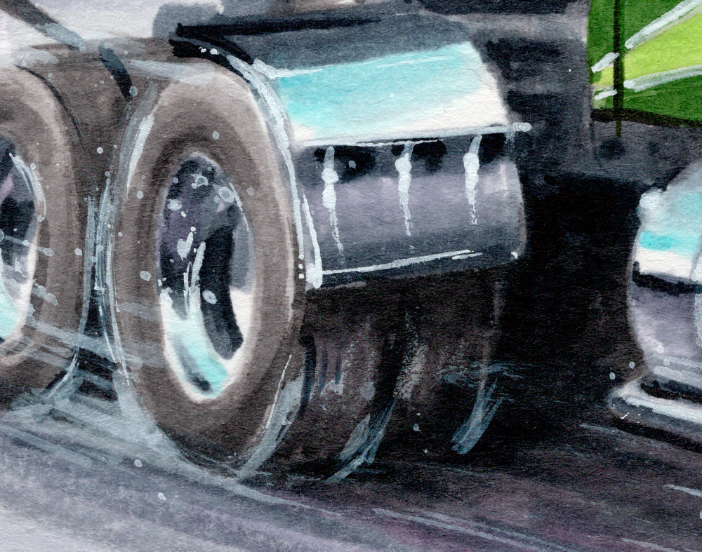 Movin' On Original Painting